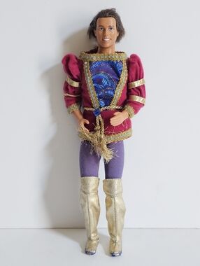 Vintage Prince Ken for Rapunzel Barbie 1990's w/ Golden Boots (See Description)